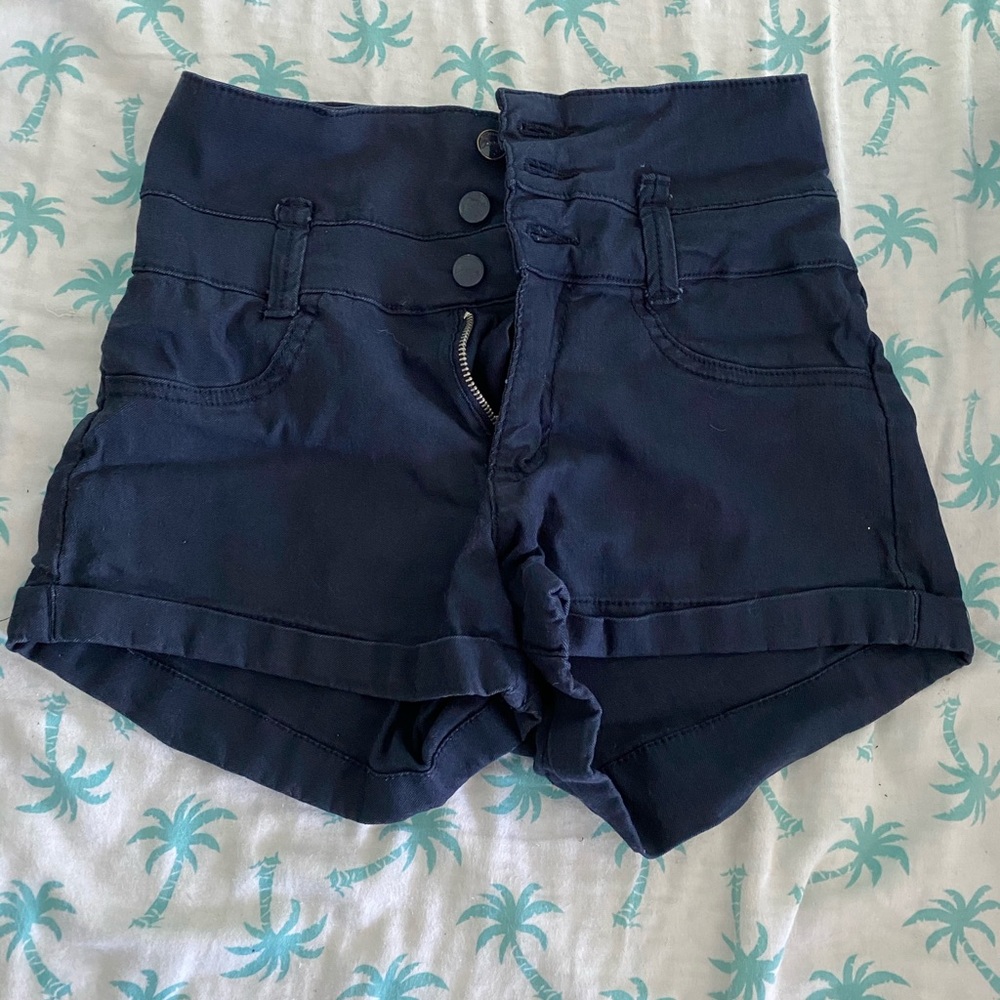 Navy blue shorts